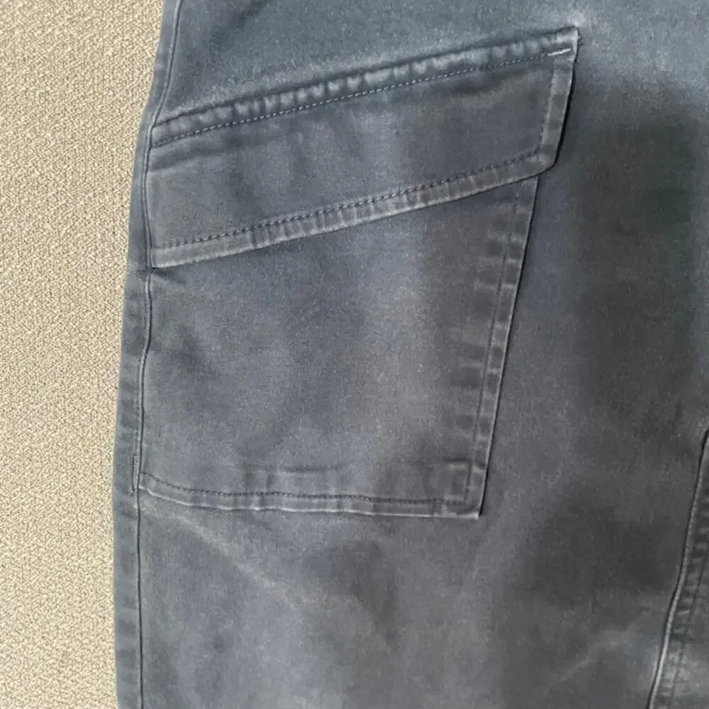 Loft Outlet Utility Chino Front Button Skirt PS Twee Preppy Academia